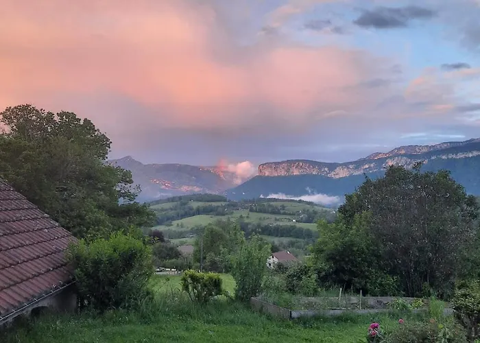 Nyaraló Maison Au Calme En Chartreuse Miribel-les-Échelles
